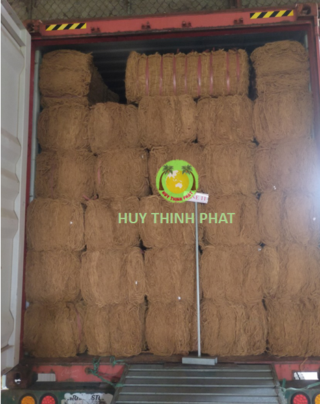 lưới xơ dừa ép kiện xuất khẩu